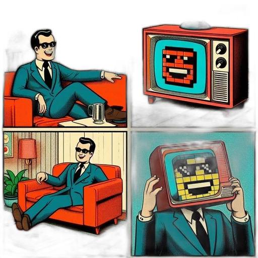robot, furniture, face, creature transparent PNG cut-out
