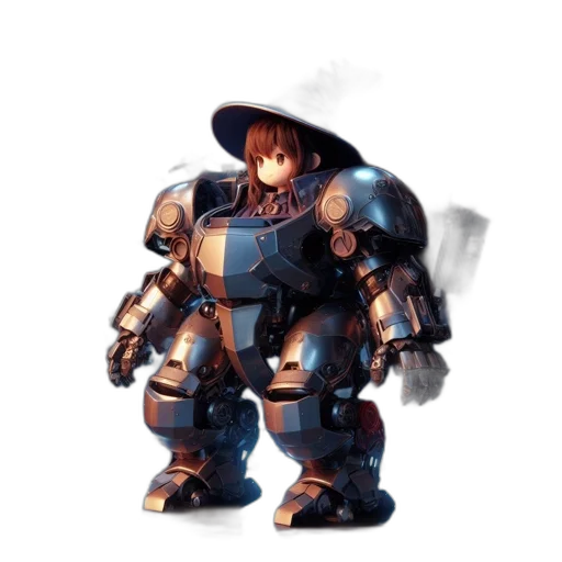 robot, weapon, staff, concept art transparent PNG cut-out