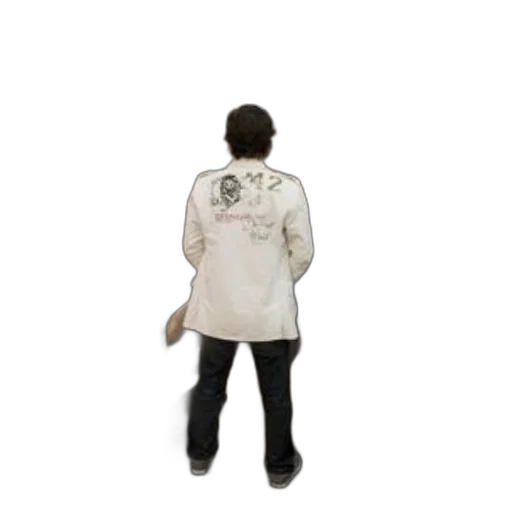 jacket, staff, robot, dress transparent PNG cut-out