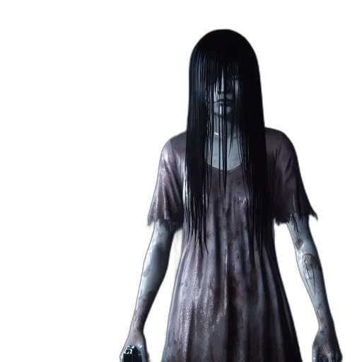 dress, creature, face, staff transparent PNG cut-out