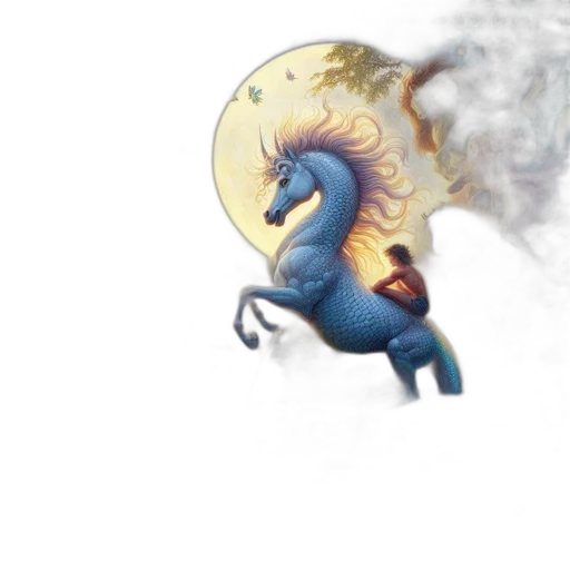 dragon, creature, staff, animal transparent PNG cut-out