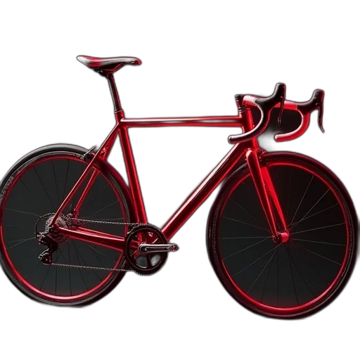 3d render, photorealistic, concept art, red transparent PNG cut-out