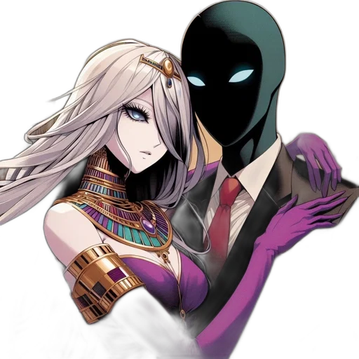 mask, weapon, anime, comic book art transparent PNG cut-out