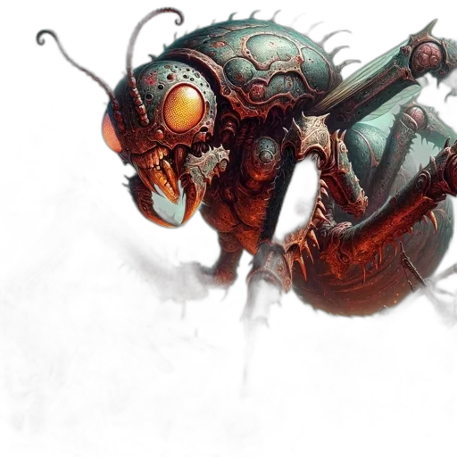 robot, creature, weapon, concept art transparent PNG cut-out