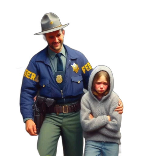 jacket, staff, weapon, hat transparent PNG cut-out