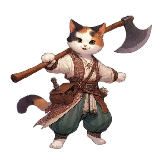 staff, weapon, sword, animal transparent PNG cut-out