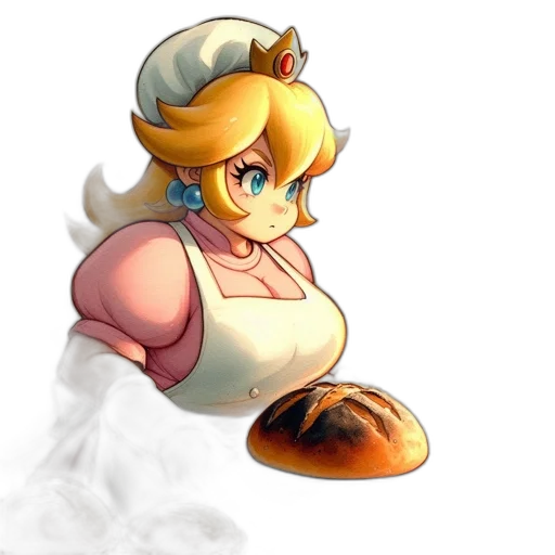 dress, staff, crown, hat transparent PNG cut-out