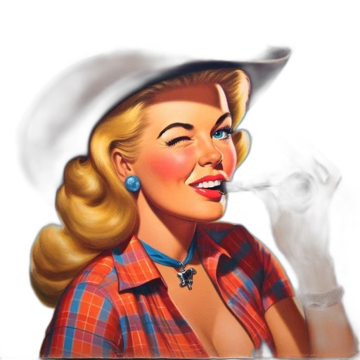 hat, staff, jewelry, face transparent PNG cut-out