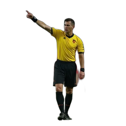 staff, animal, referee, gestures transparent PNG cut-out