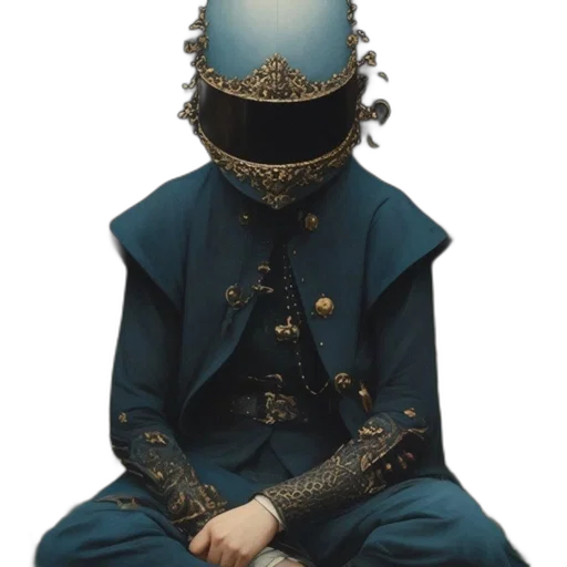 mask, crown, robot, hat transparent PNG cut-out