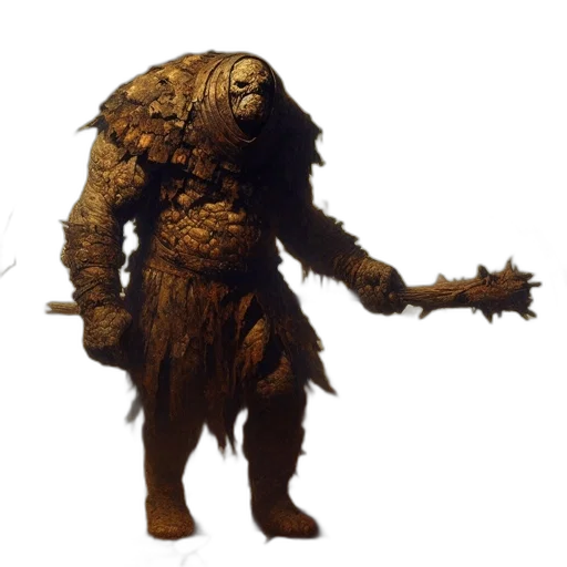 creature, staff, animal, mask transparent PNG cut-out