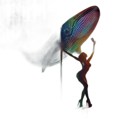 umbrella, staff, creature, sword transparent PNG cut-out