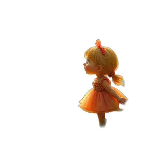 dress, staff, weapon, crown transparent PNG cut-out