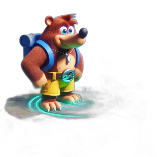 creature, animal, staff, weapon transparent PNG cut-out