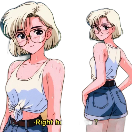 dress, jacket, anime, cartoon transparent PNG cut-out