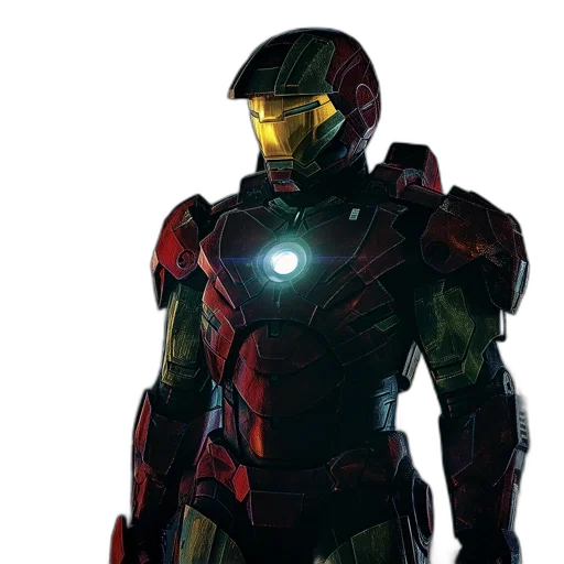 robot, concept art, comic book art, 3d render transparent PNG cut-out