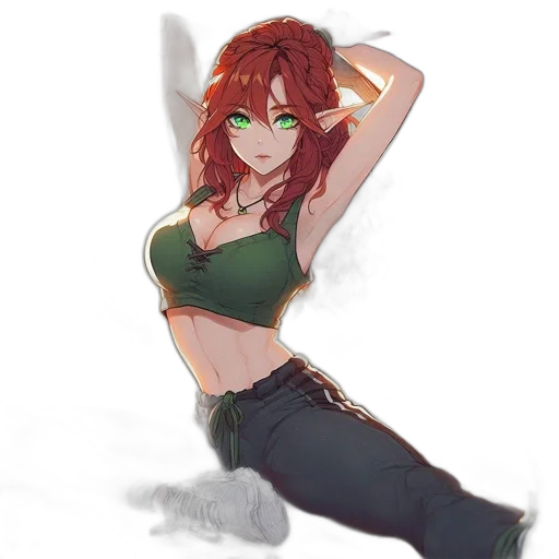 weapon, staff, anime, watercolor transparent PNG cut-out