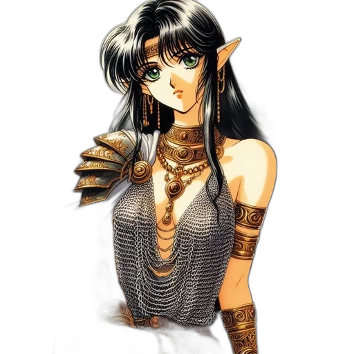 jewelry, fantasy art, concept art, comic book art transparent PNG cut-out