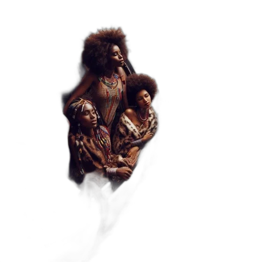 hair, concept art, fantasy art, comic book art transparent PNG cut-out
