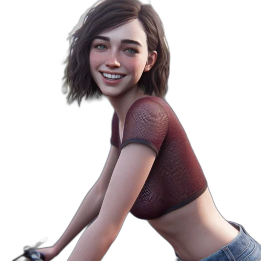 jacket, weapon, creature, face transparent PNG cut-out