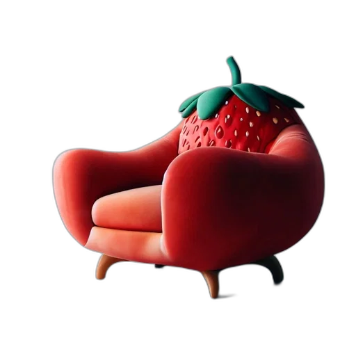 furniture, food, crown, creature transparent PNG cut-out