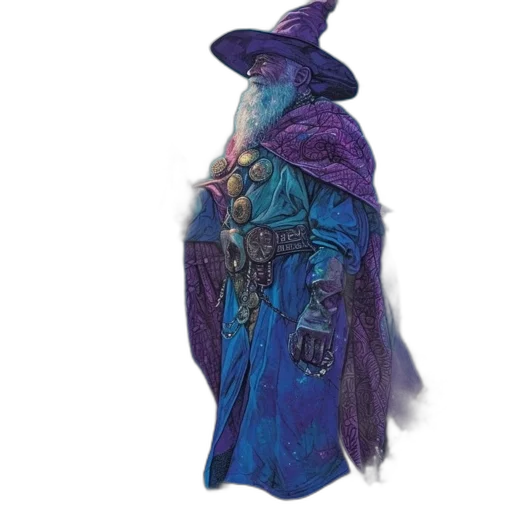jacket, mask, dress, staff transparent PNG cut-out