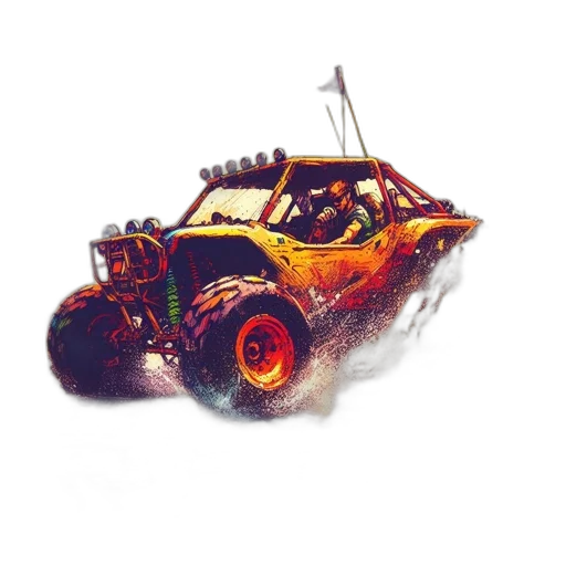 car, robot, weapon, animal transparent PNG cut-out