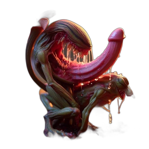creature, animal, weapon, dragon transparent PNG cut-out