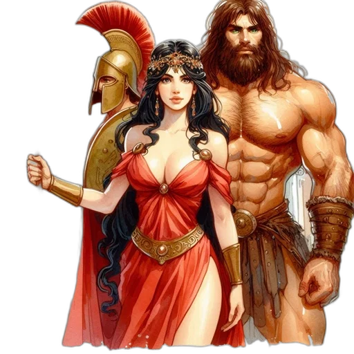 fantasy art, comic book art, concept art, pixel art transparent PNG cut-out