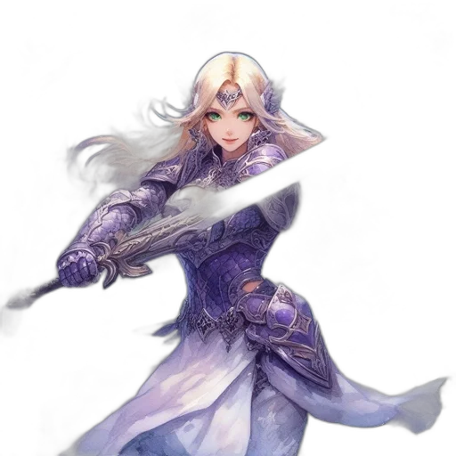 sword, weapon, staff, fantasy art transparent PNG cut-out