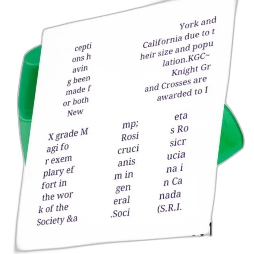 crown, green, piece, paper transparent PNG cut-out