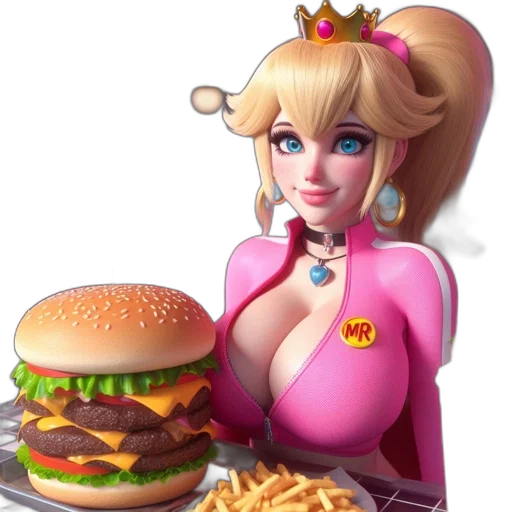 food, dress, robot, crown transparent PNG cut-out