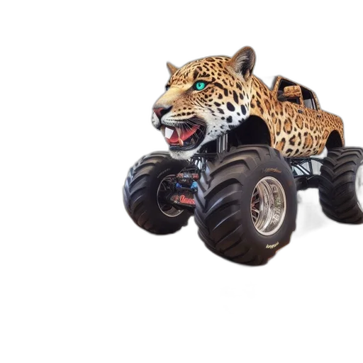 car, animal, creature, robot transparent PNG cut-out