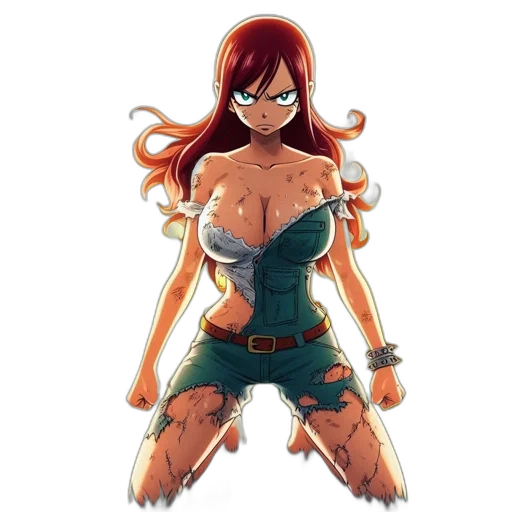 dress, weapon, comic book art, concept art transparent PNG cut-out