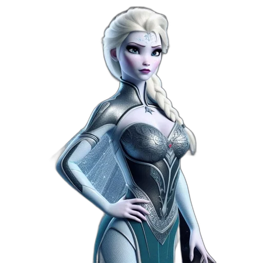 dress, concept art, fantasy art, comic book art transparent PNG cut-out