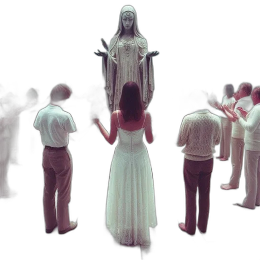 dress, concept art, 3d render, assembly transparent PNG cut-out