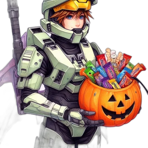 robot, weapon, pixel art, concept art transparent PNG cut-out