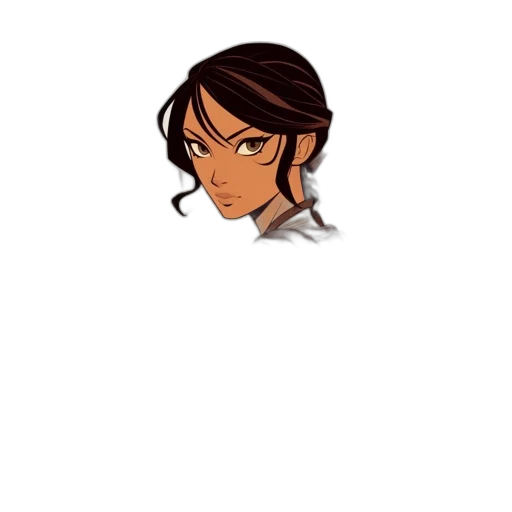 staff, face, jewelry, hair transparent PNG cut-out