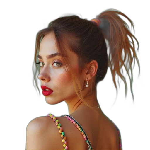 jewelry, hair, face, crown transparent PNG cut-out