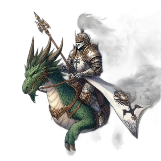 dragon, sword, weapon, staff transparent PNG cut-out