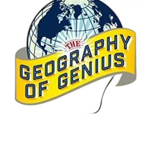 geography, genius, book, cover transparent PNG cut-out