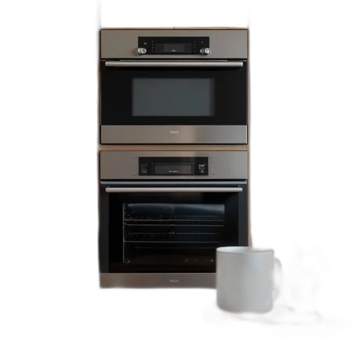 3d render, modern, kitchen, stainless transparent PNG cut-out