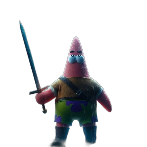 sword, weapon, staff, animal transparent PNG cut-out