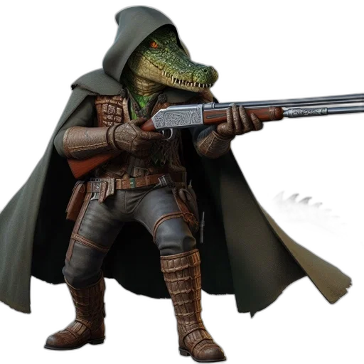 weapon, dragon, staff, creature transparent PNG cut-out