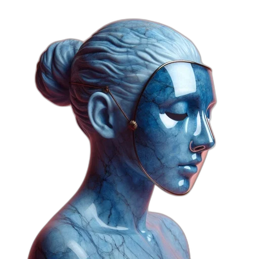 mask, face, staff, jewelry transparent PNG cut-out