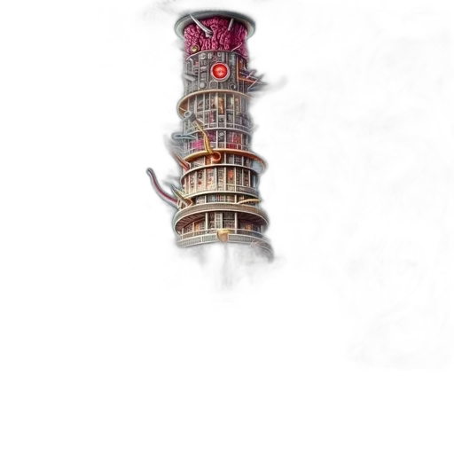 staff, building, weapon, crown transparent PNG cut-out