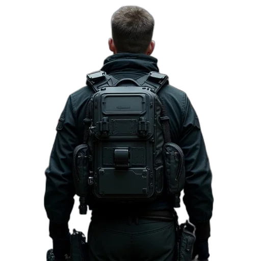 jacket, staff, weapon, concept art transparent PNG cut-out
