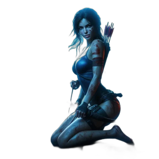 concept art, fantasy art, comic book art, pixel art transparent PNG cut-out
