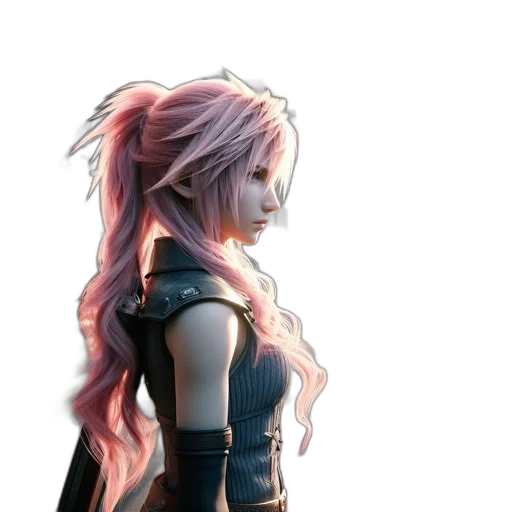 hair, dragon, face, concept art transparent PNG cut-out