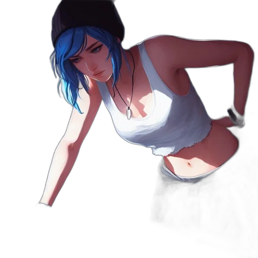 dress, robot, staff, weapon transparent PNG cut-out